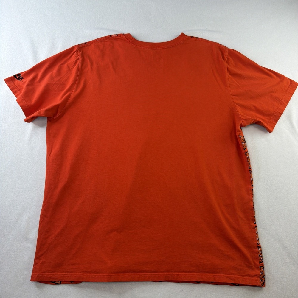 Nike KD Kevin Durant Bow Tie Basketball T-Shirt Orange Men's XXL - Picture 2 of 8